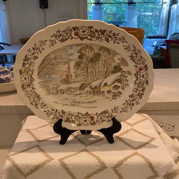 J & G Meakin Other - English Staffordshire J & G Meakin Platter Made in England.